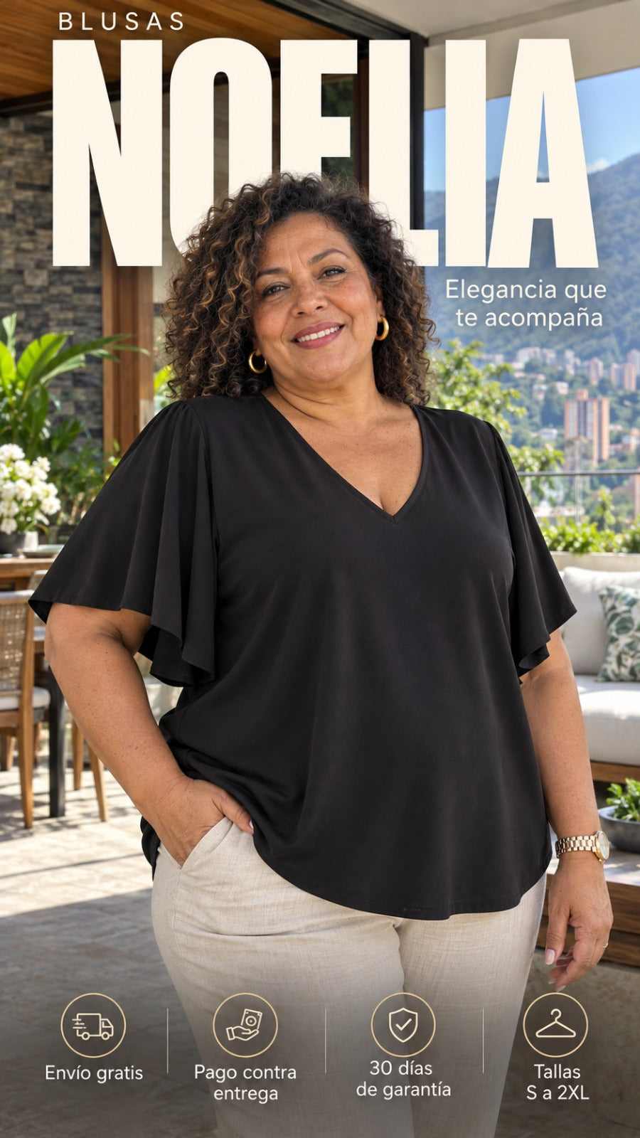 Blusas Noelia